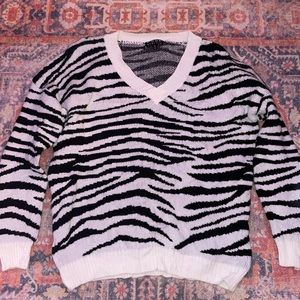 Poof New York V-Neck Sweater